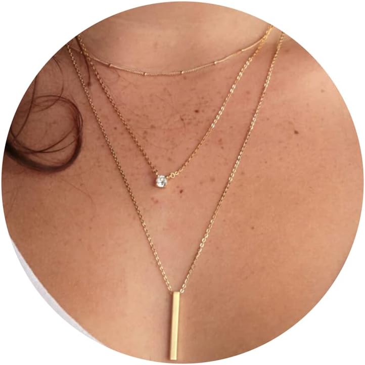 Tewiky Diamond Necklaces Sterling Silver Choker Women Necklace