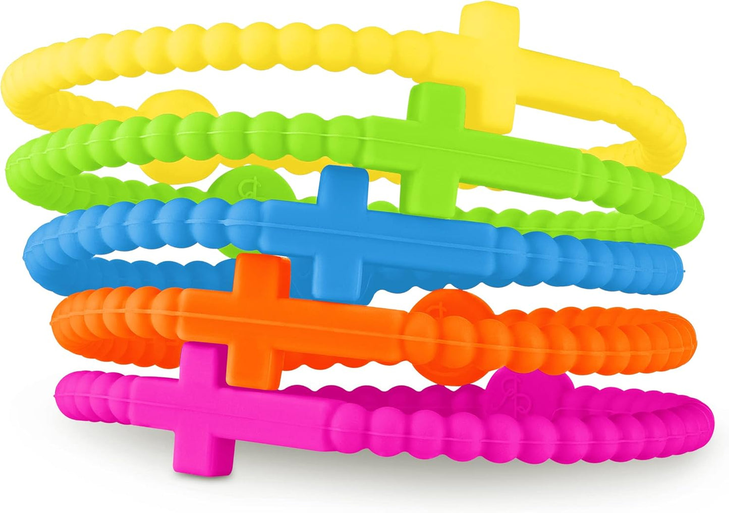 Jesus Bracelets - Cross Silicone Bracelet