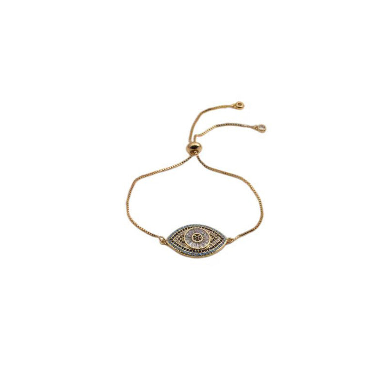 Walk with Integrity - Hematite Gold Tone Bracelet
