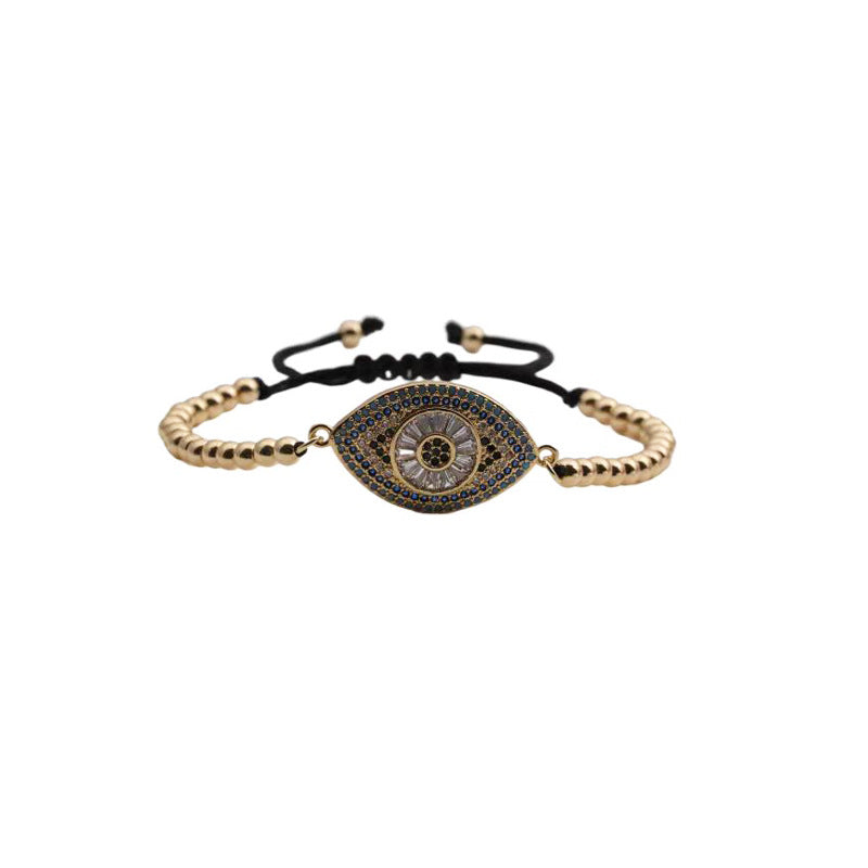 Walk with Integrity - Hematite Gold Tone Bracelet