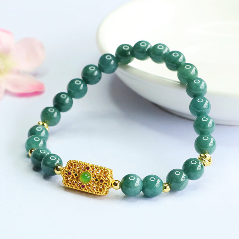 Untamed Spirit - Jadeite Blue Sailor Jade Bracelet