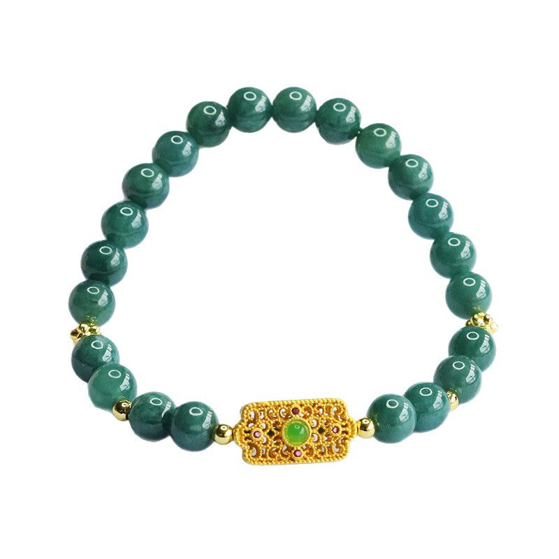 Untamed Spirit - Jadeite Blue Sailor Jade Bracelet