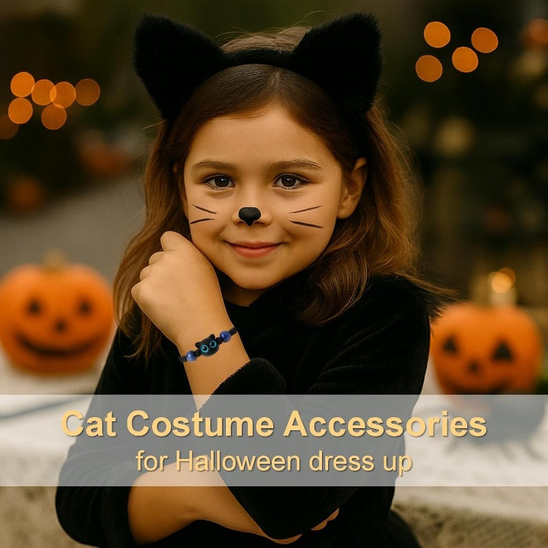 Halloween Black Cat Costume Accessories - Black Cat Bracelet
