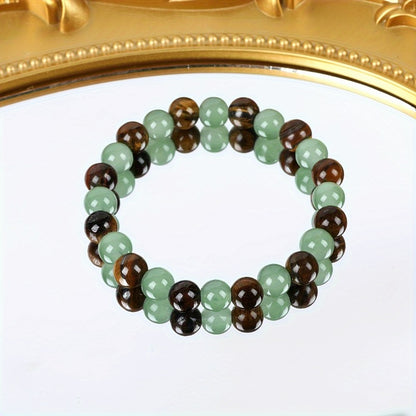 Crystals Beaded Stretch Unisex Bracelet