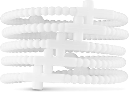 Jesus Bracelets - Cross Silicone Bracelet