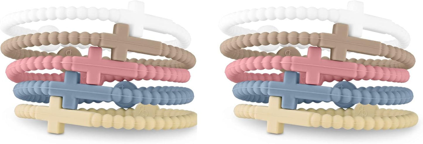 Jesus Bracelets - Cross Silicone Bracelet