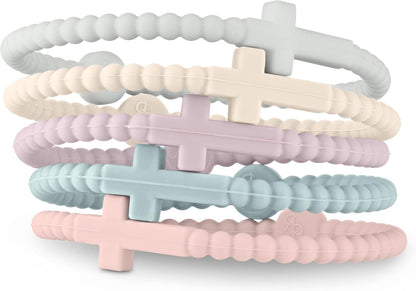 Jesus Bracelets - Cross Silicone Bracelet