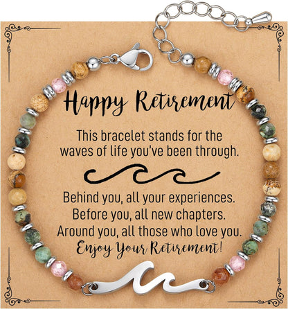 Cradled in Protection -Christmas Stocking Stuffers Wave Bracelet