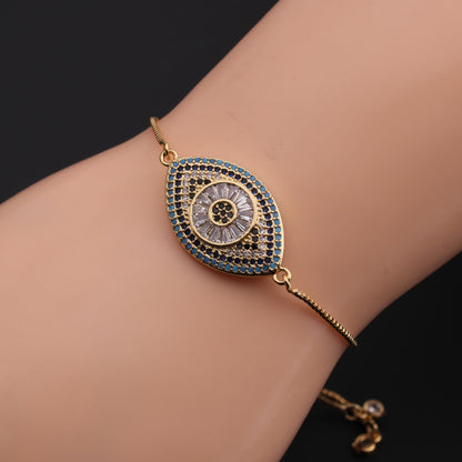 Walk with Integrity - Hematite Gold Tone Bracelet