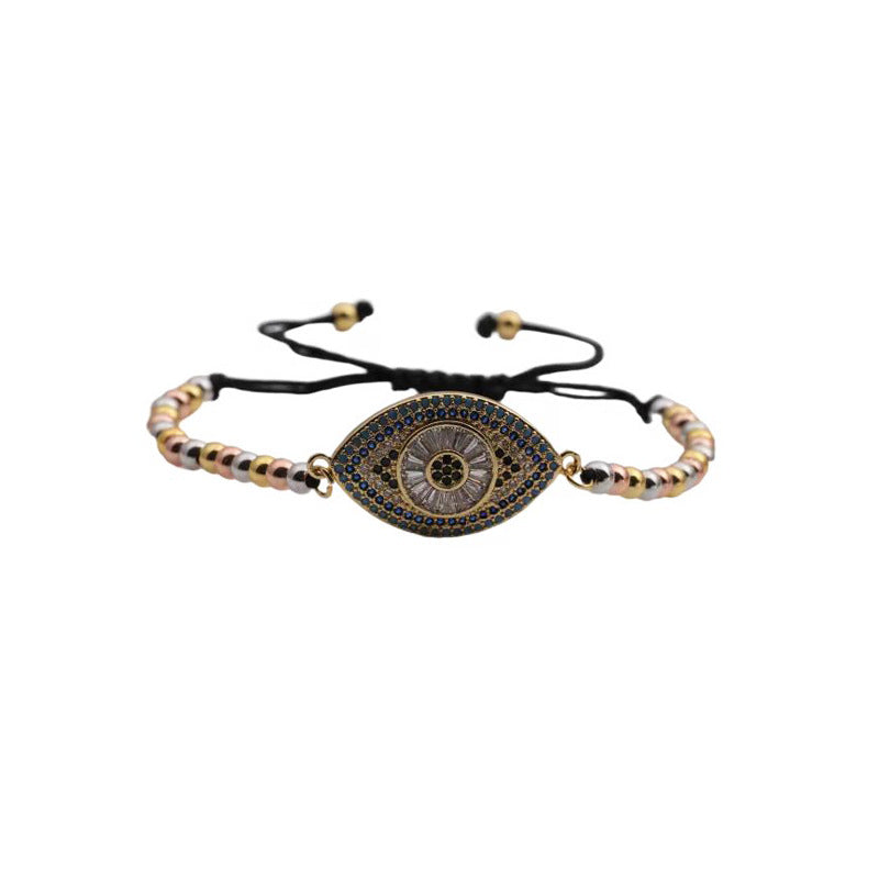 Walk with Integrity - Hematite Gold Tone Bracelet