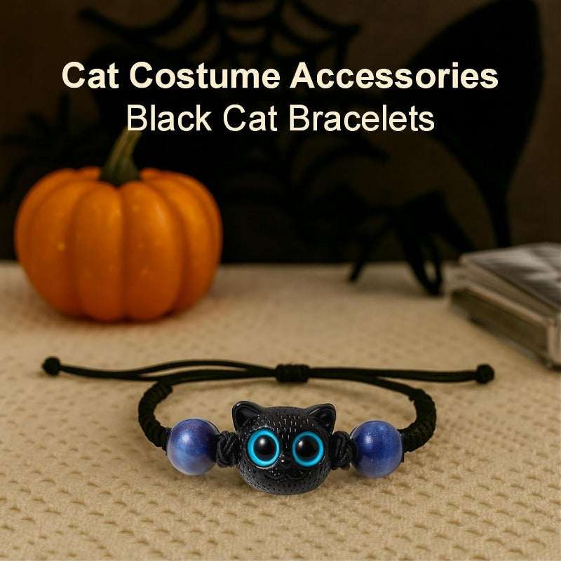Halloween Black Cat Costume Accessories - Black Cat Bracelet