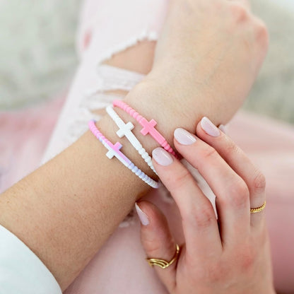 Jesus Bracelets - Cross Silicone Bracelet